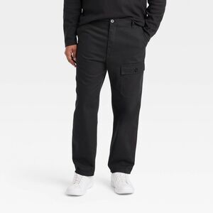 Houston White -  Adult Relaxed Cargo Pants - Black XX Black